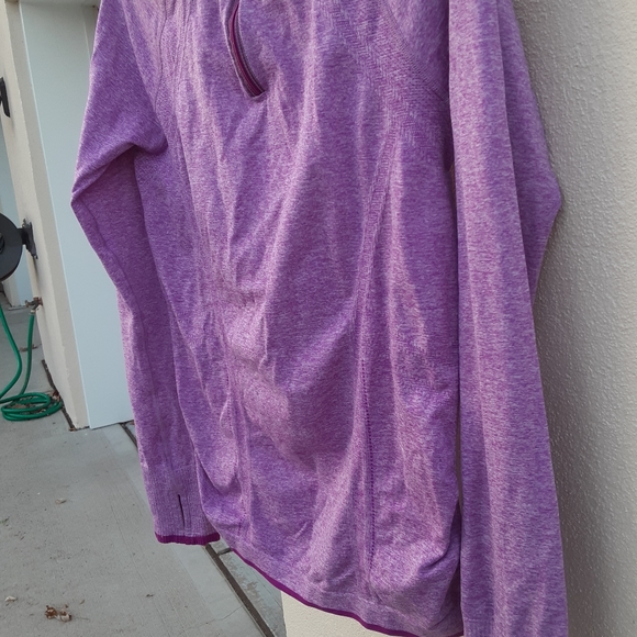 Athleta Activewear Top Long Sleeve Half Zip M - Picture 4 of 8